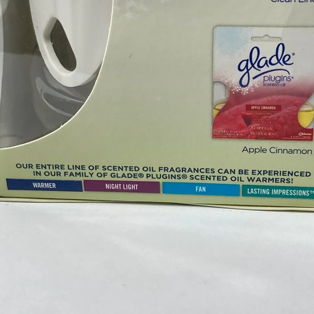 10 Glade PlugIns Scented Oil Warmer Plug In Air Freshener Dispenser NO R…